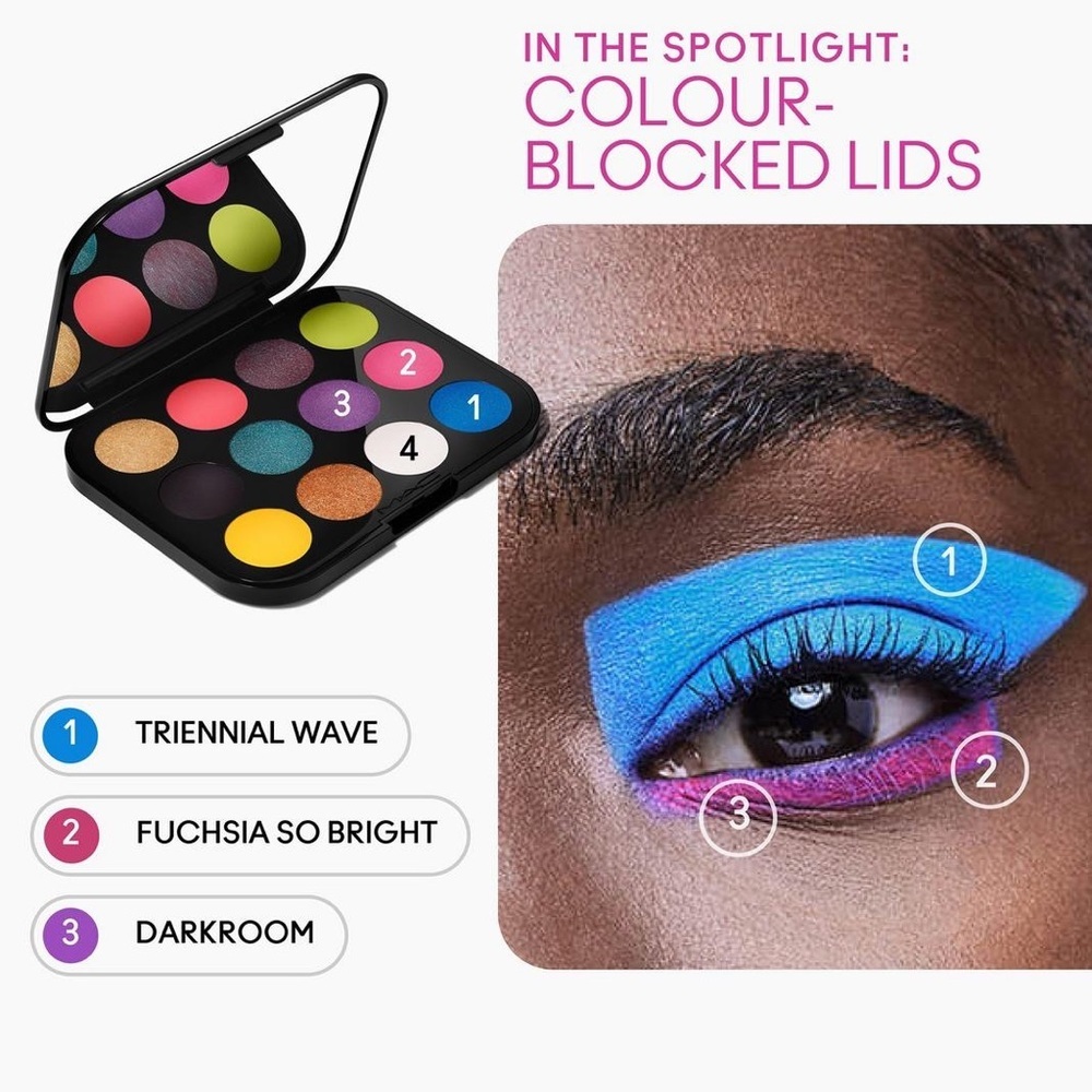 MAC Connect In Colour Eye Shadow Palette Hi-Fi Colour - Picture 8 of 10